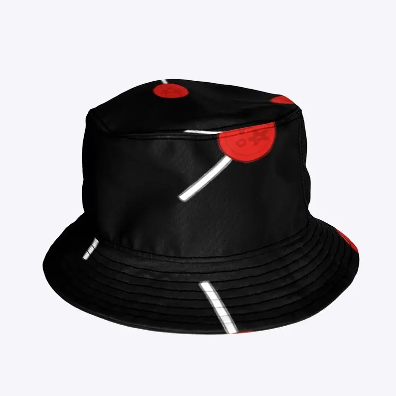 Red Sucker Bucket Hat